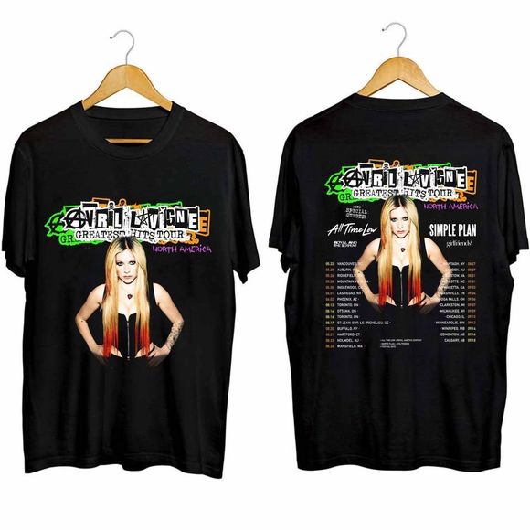 Other - Avril Lavigne 2024 Tour Shirt Avril Lavigne Fan Shirt 2 Sided